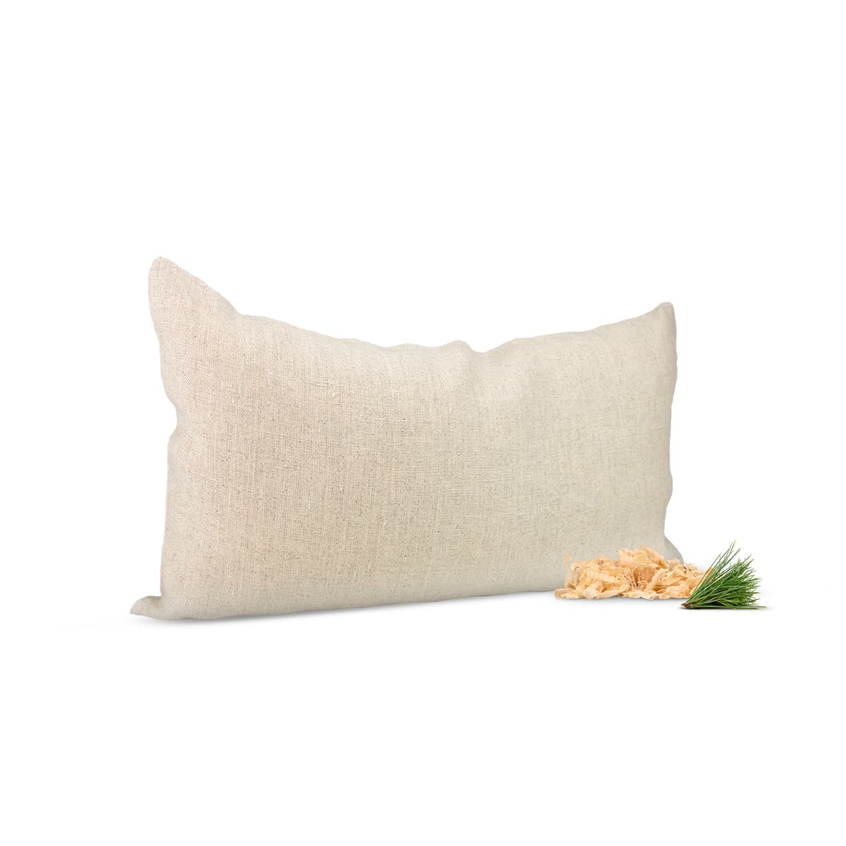 Zirbenkissen 17x29cm 17x29cm, Außenbezug: Leinen